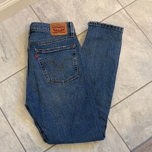 Levi's Women’s 501S Denim Blue Jeans